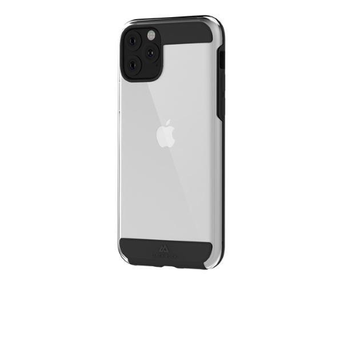 BLACK ROCK APPLE iPHONE 11 COVER IN TPU ANTI SHOCK ASSORBION TRASPARENTE/NERO
